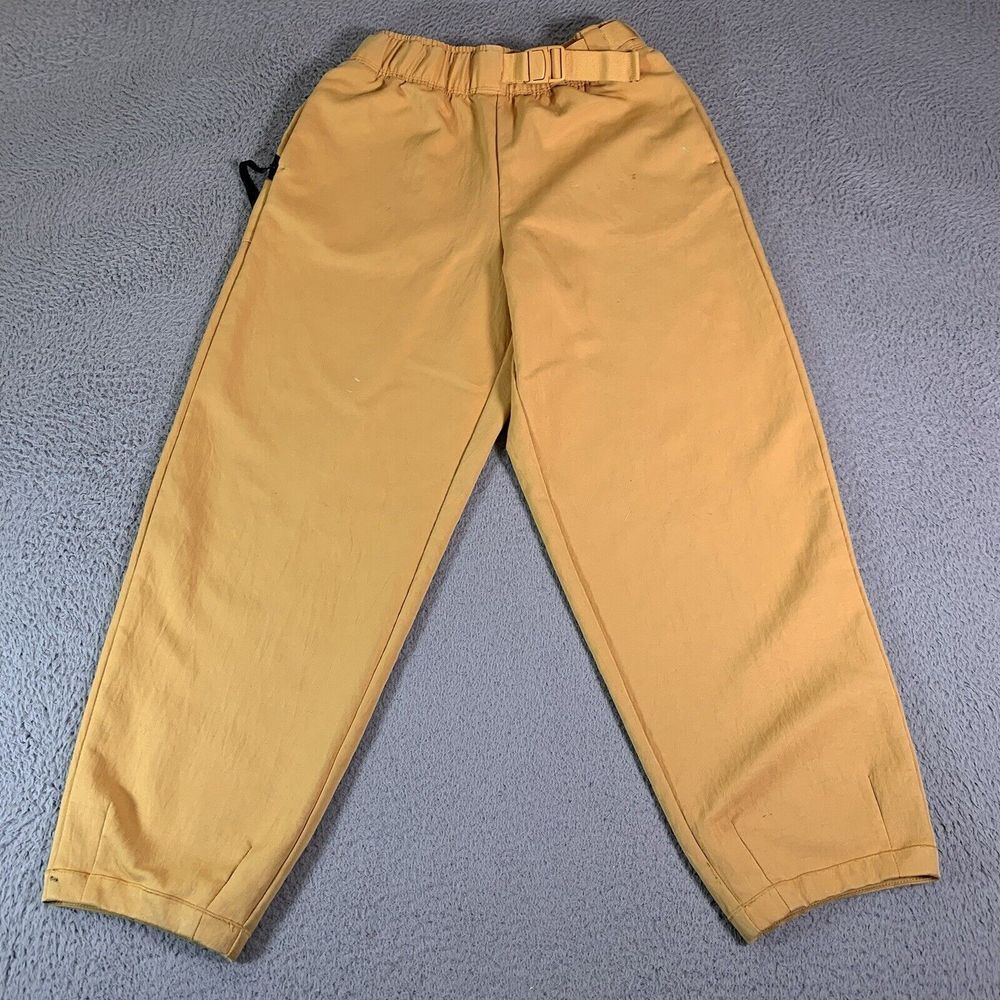 Nike Sportswear Tech Pack‎ Woven Pants Womens Small Bucktan Baggy Zip 27" Inseam